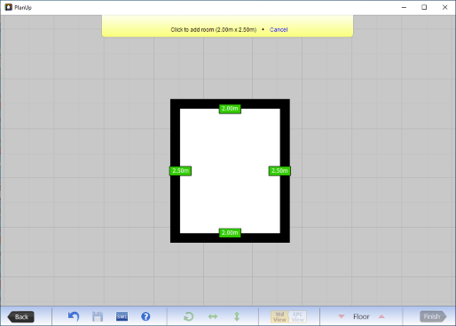 room outline