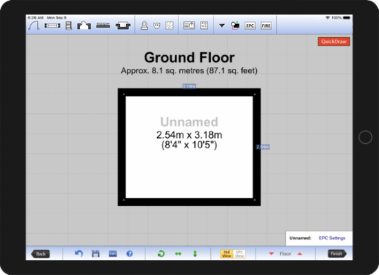 ipad quick room