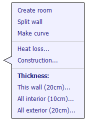 wall toolbar